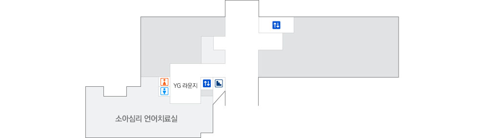 B1층 원내 위치도